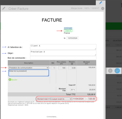 MA FACTURE MON PAIEMENT visual data 3