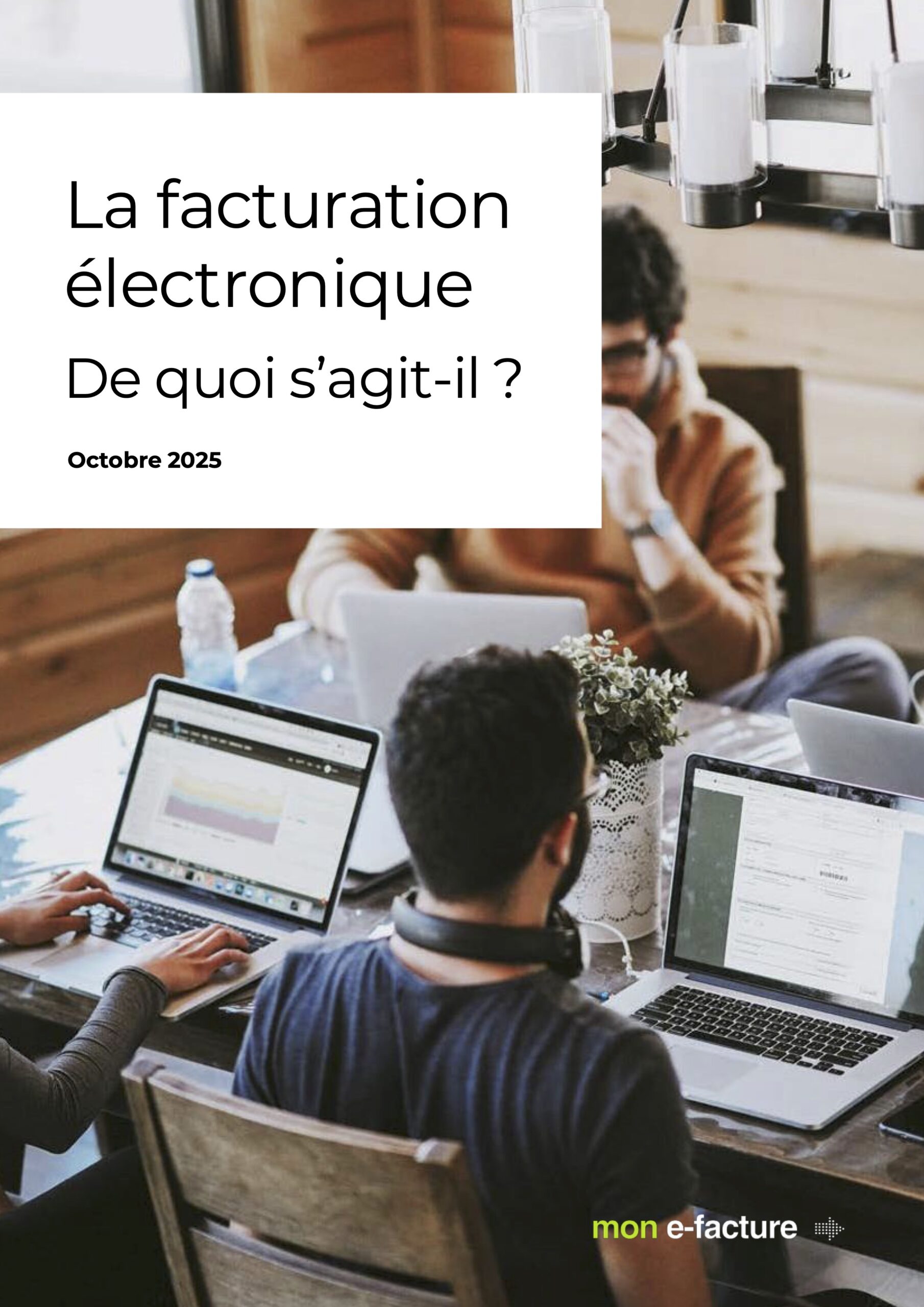 Couverture du livre blanc Mon e-facture, mise à jour octobre 2025